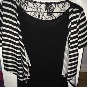 tank top with short sleeve cover